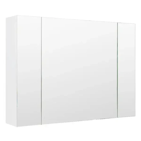 Шкаф зеркальный подвесной 80x72 см цвет белый Без бренда Универсальный ШКАФ ЗЕРКАЛЬНЫЙ УНИВЕРСАЛЬНЫЙ 80СМ