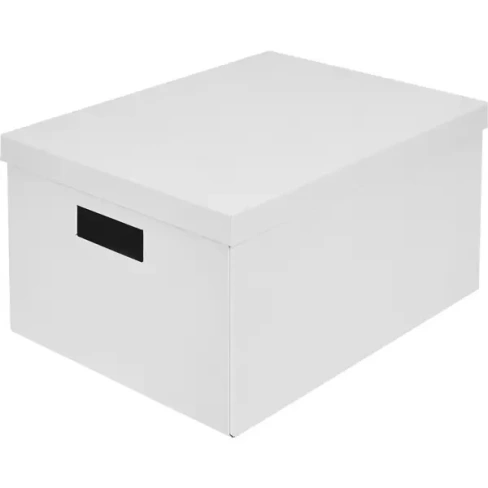 Коробка складная для хранения 27x35x20 см картон белый 2 шт STORIDEA FC2570KB-W S/2