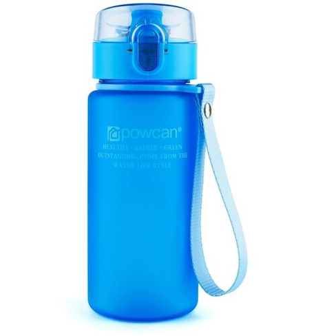 Бутылка для воды POWCAN - blue 400 мл. матовая Powcan
