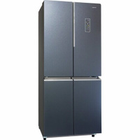 Холодильник HIBERG RFQ-590G GT, inverter А+, No Frost, 38 дБ, 510 л, зона влажности, стерилизация воздуха, удаление пест