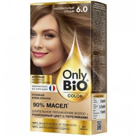 Крем-краска для волос Only Bio "Color", 6,0, Натурально-русый, стойкая (GB-8033)