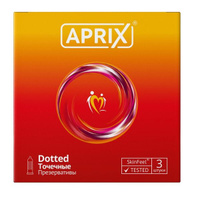 Презервативы точечные Dotted Aprix/Априкс 3шт Thai Nippon Rubber Industry Public Company Limited