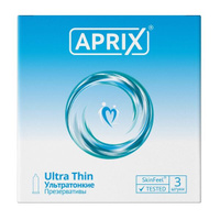 Презервативы ультратонкие Ultra thin Aprix/Априкс 3шт Thai Nippon Rubber Industry Public Company Limited