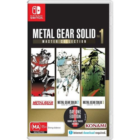 Игра Nintendo Metal Gear Solid: Master Collection Vol.1, ENG (игра и субтитры), для Switch