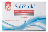 Ригла Салицинк мыло для умывания для всех типов кожи с серой 100г Italia Saponificio Rondinella