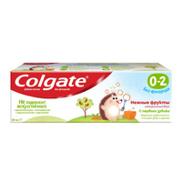 Колгейт паста зубная б фтора для детей 0-2 года 40мл Colgate-Palmolive