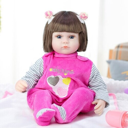 Кукла Реборн девочка Подарок для Девочки Пупс Игрушка 42 см Мама в теме