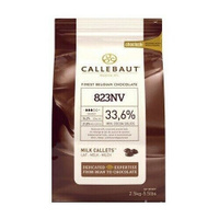 Шоколад Callebaut молочный 33,6% 2,5кг для фонтана и фондю Belcolade